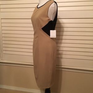 Calvin Klein color block dress, NWT